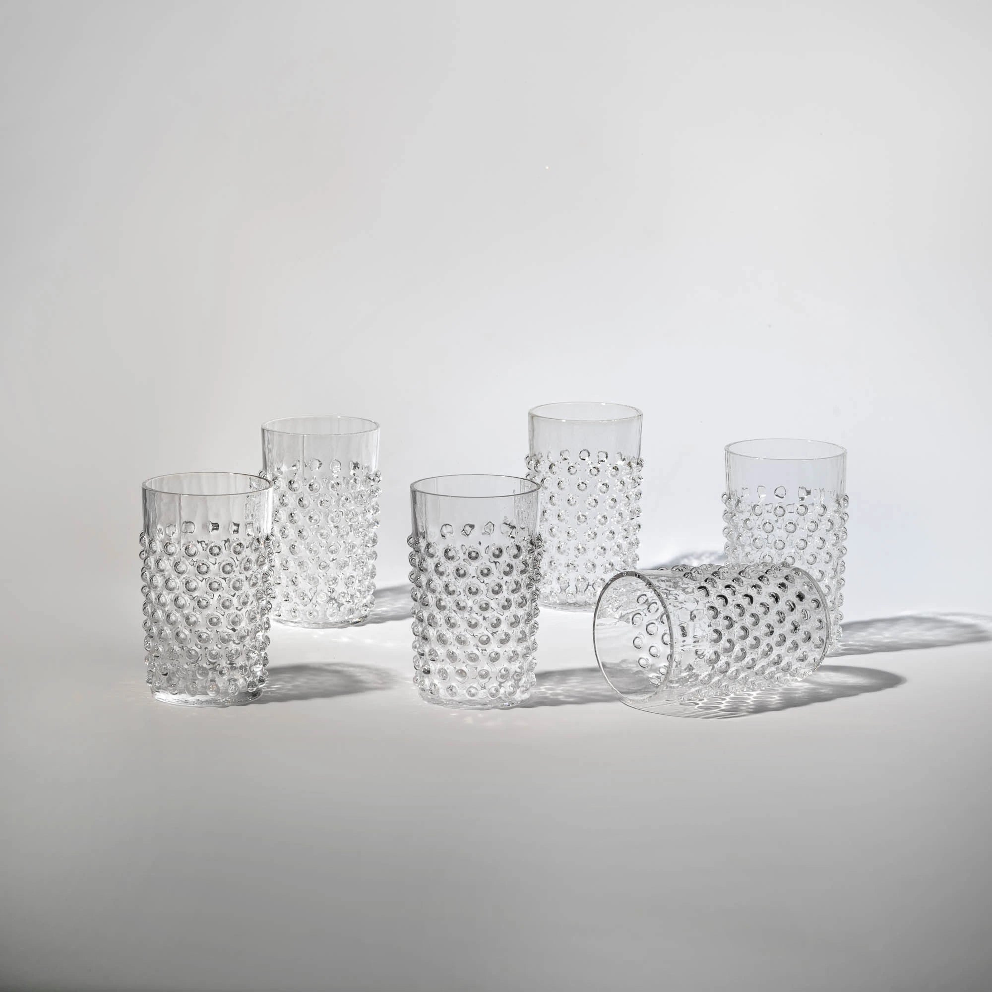 Hobnail sklenice