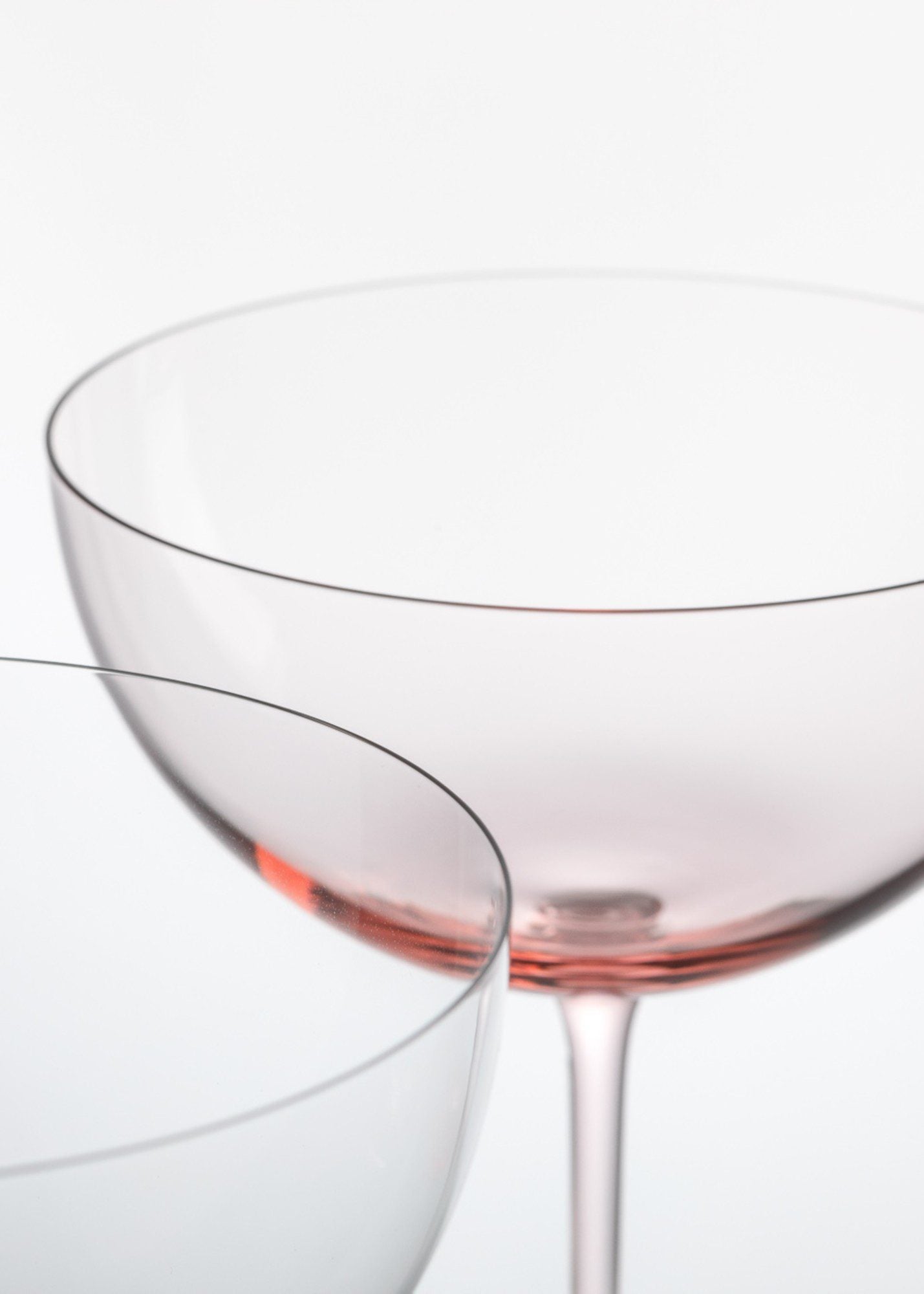 Bubbles champagne coupe glasses (set of 2)