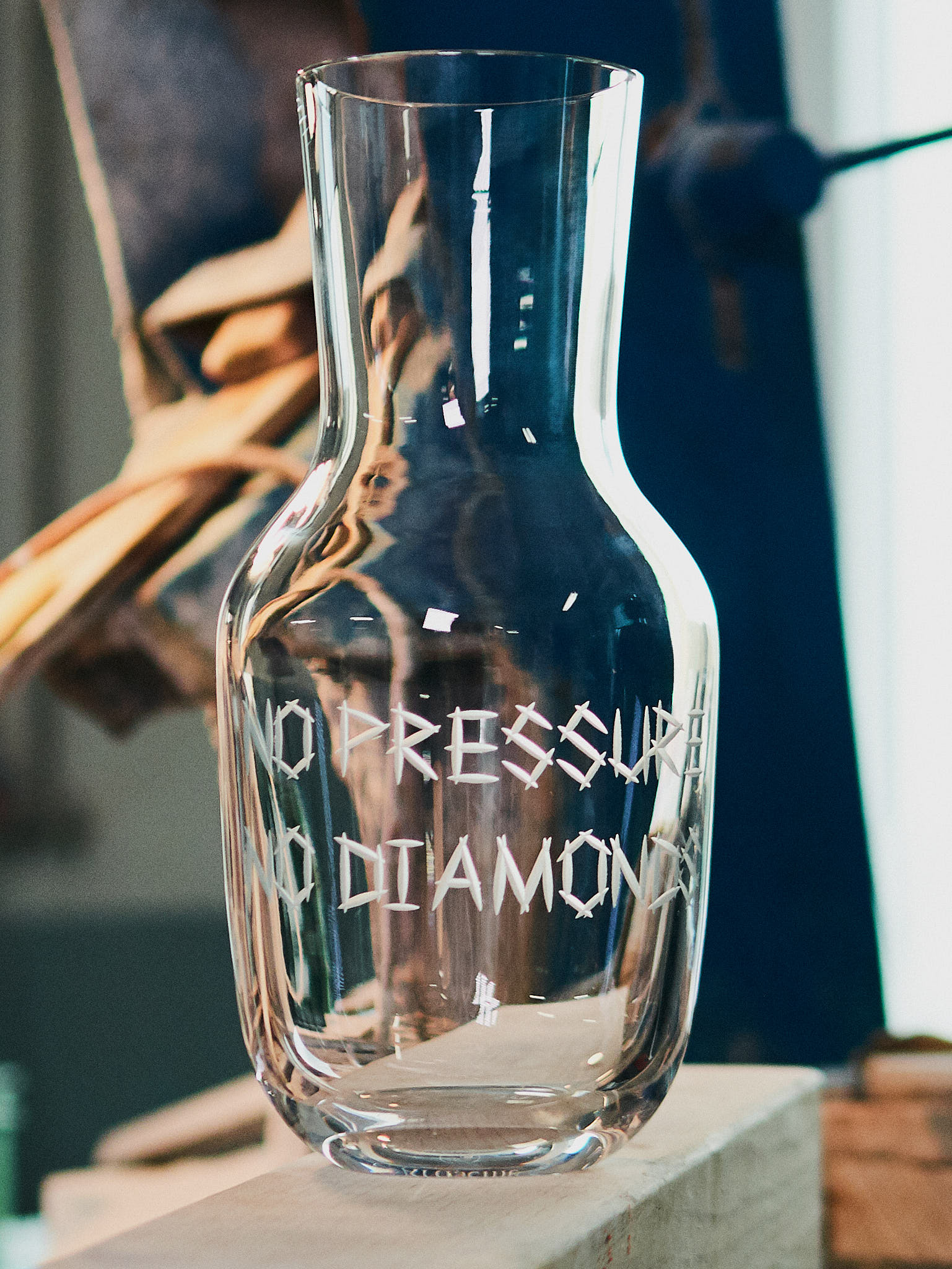 No Pressure No Diamonds karafa
