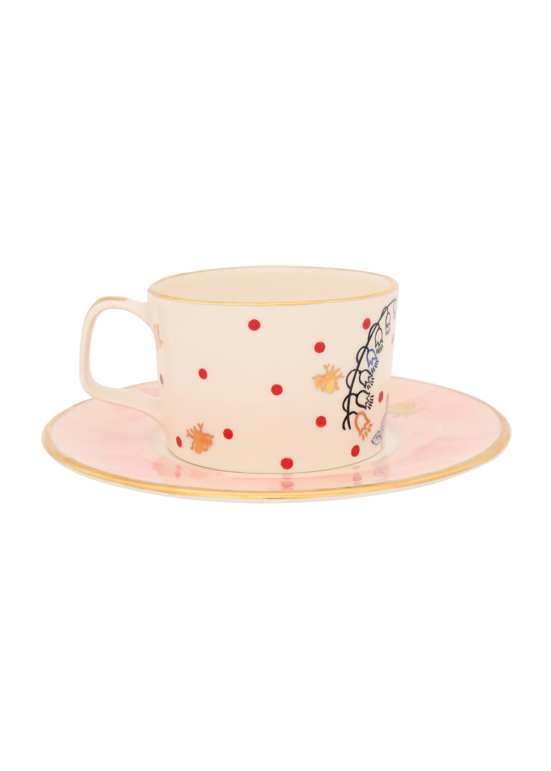 Dove tea cup and saucer set