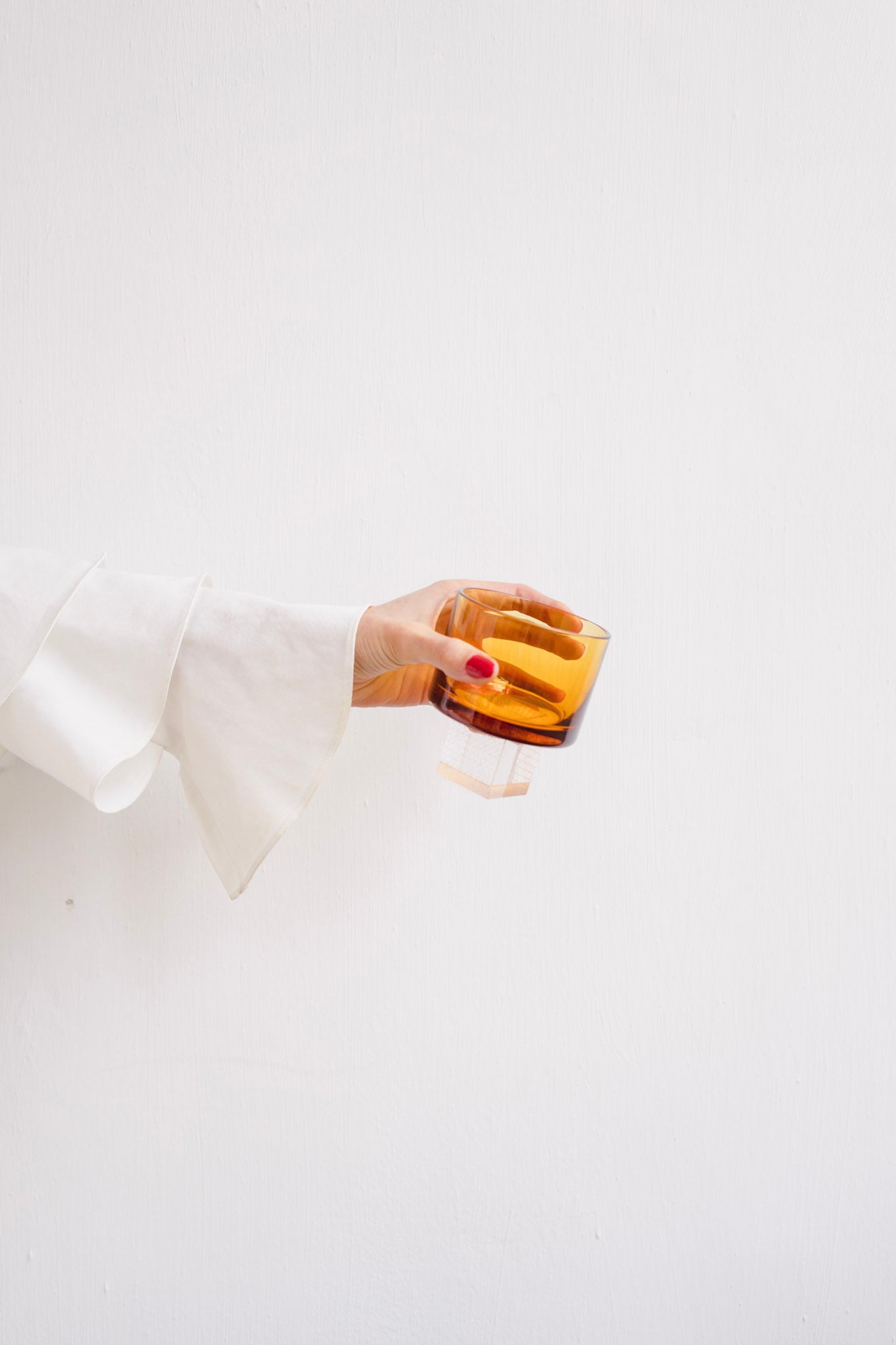 Amber Whiskey Cube glasses