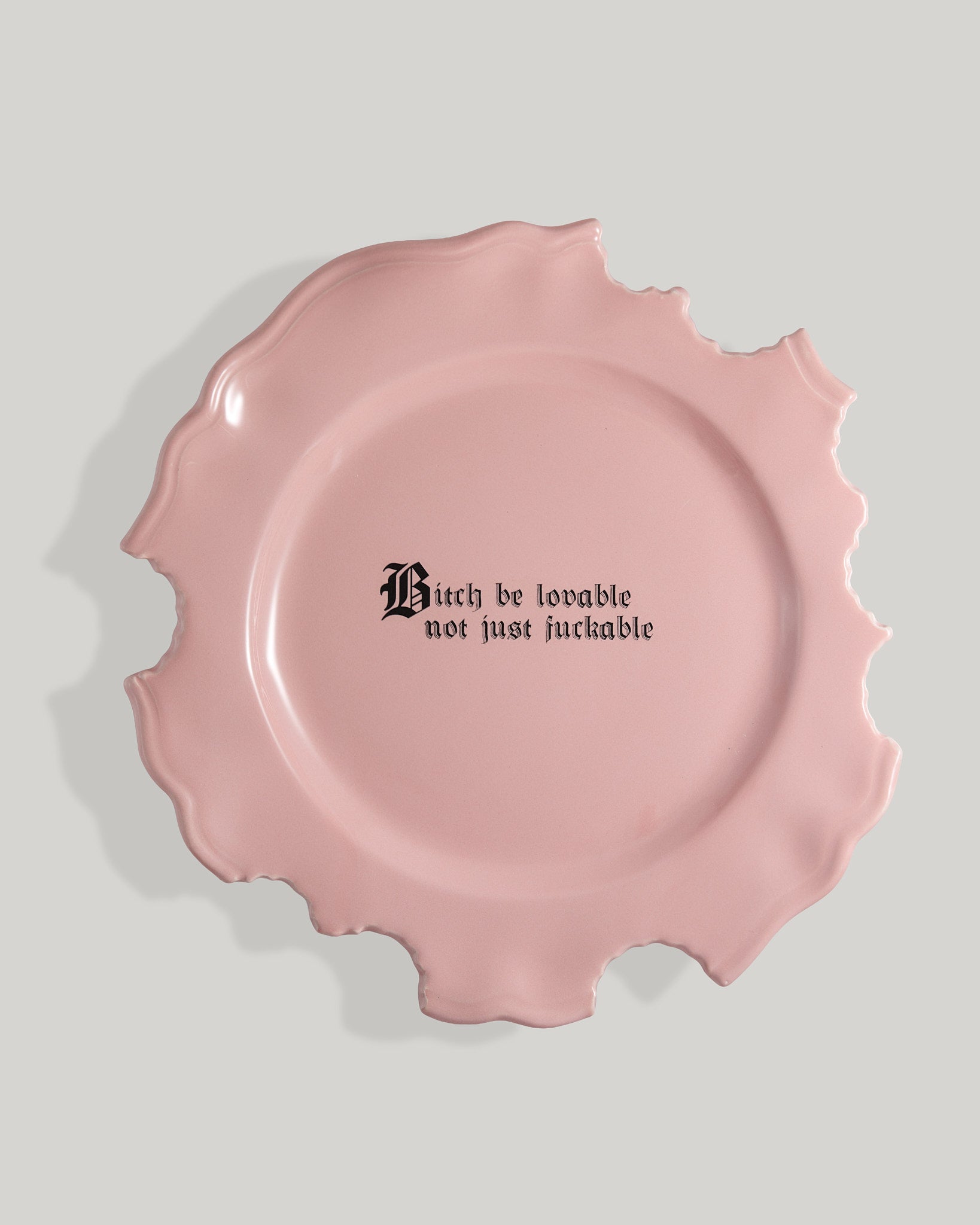 Wrong dinner plate
