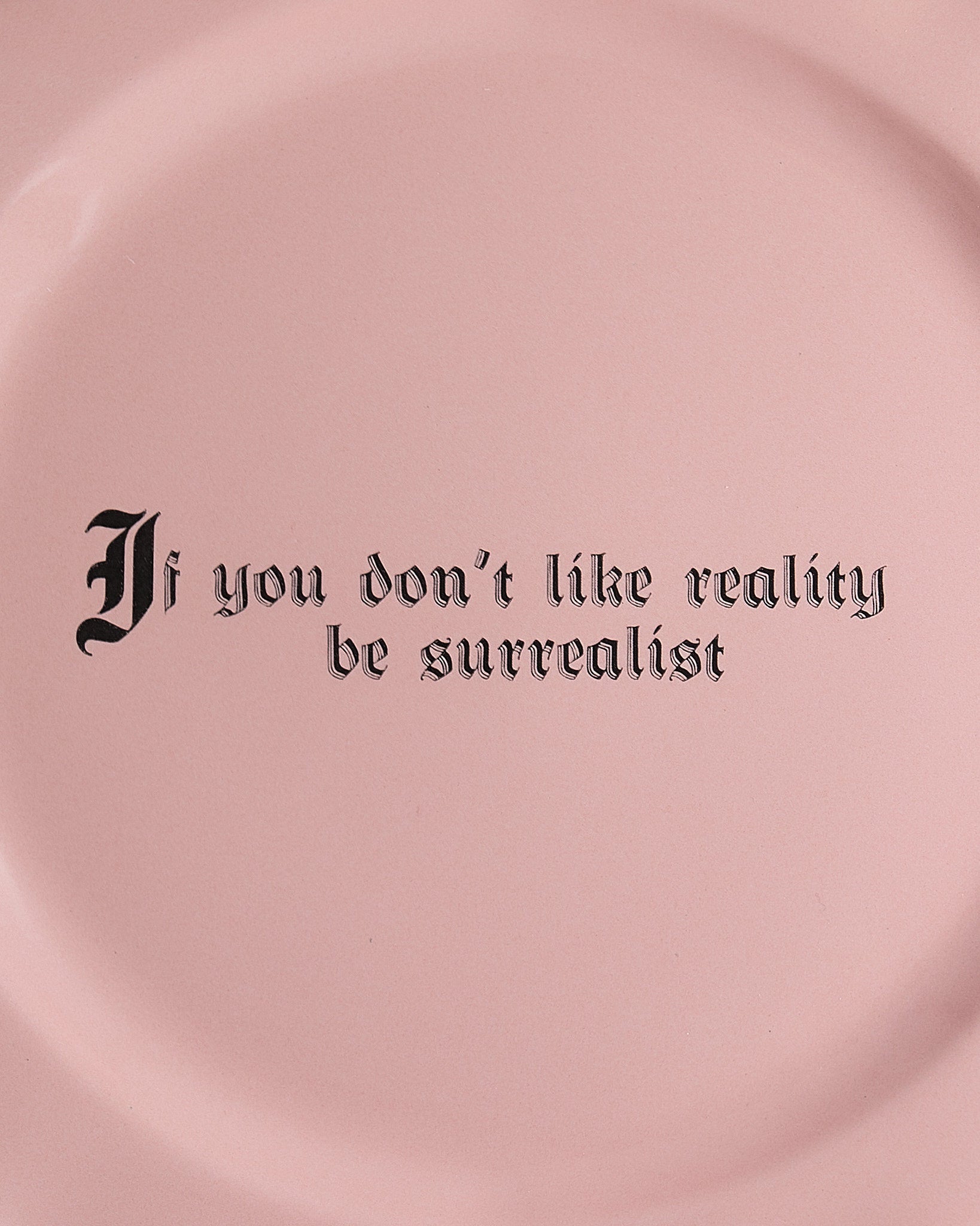 Wrong dinner plate