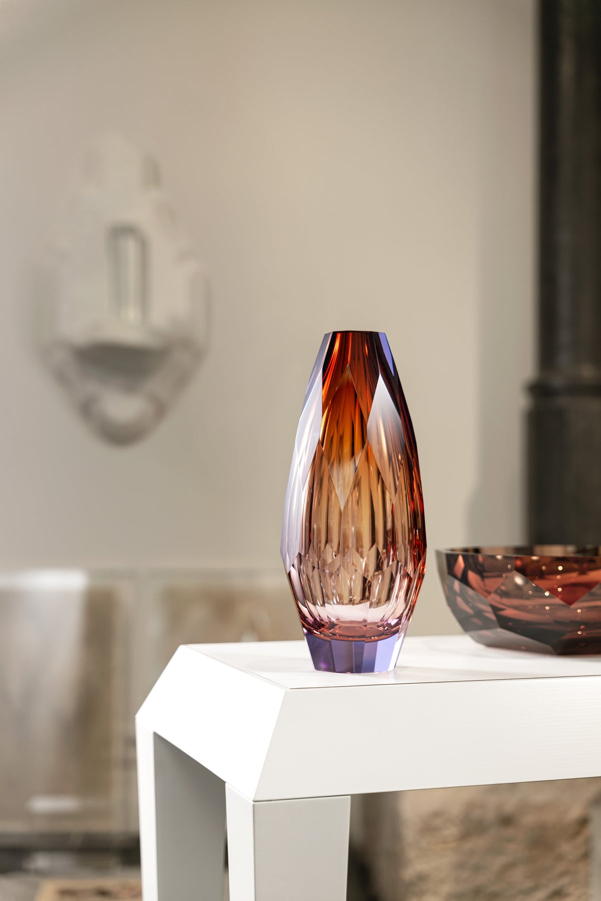 Cubism vase - Alexandrite aurora