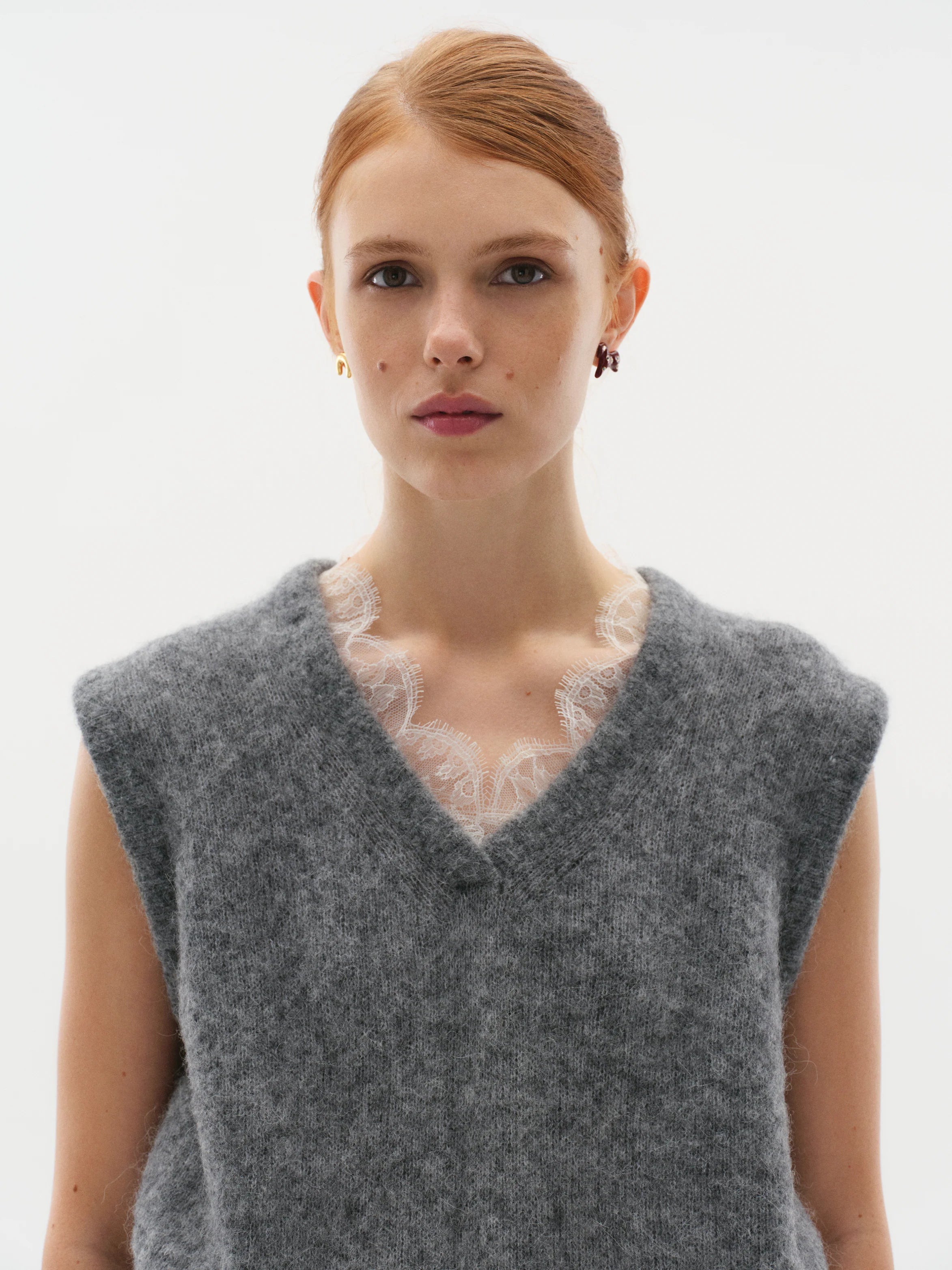 Náušnice Lucky - zlacené s drahokamy