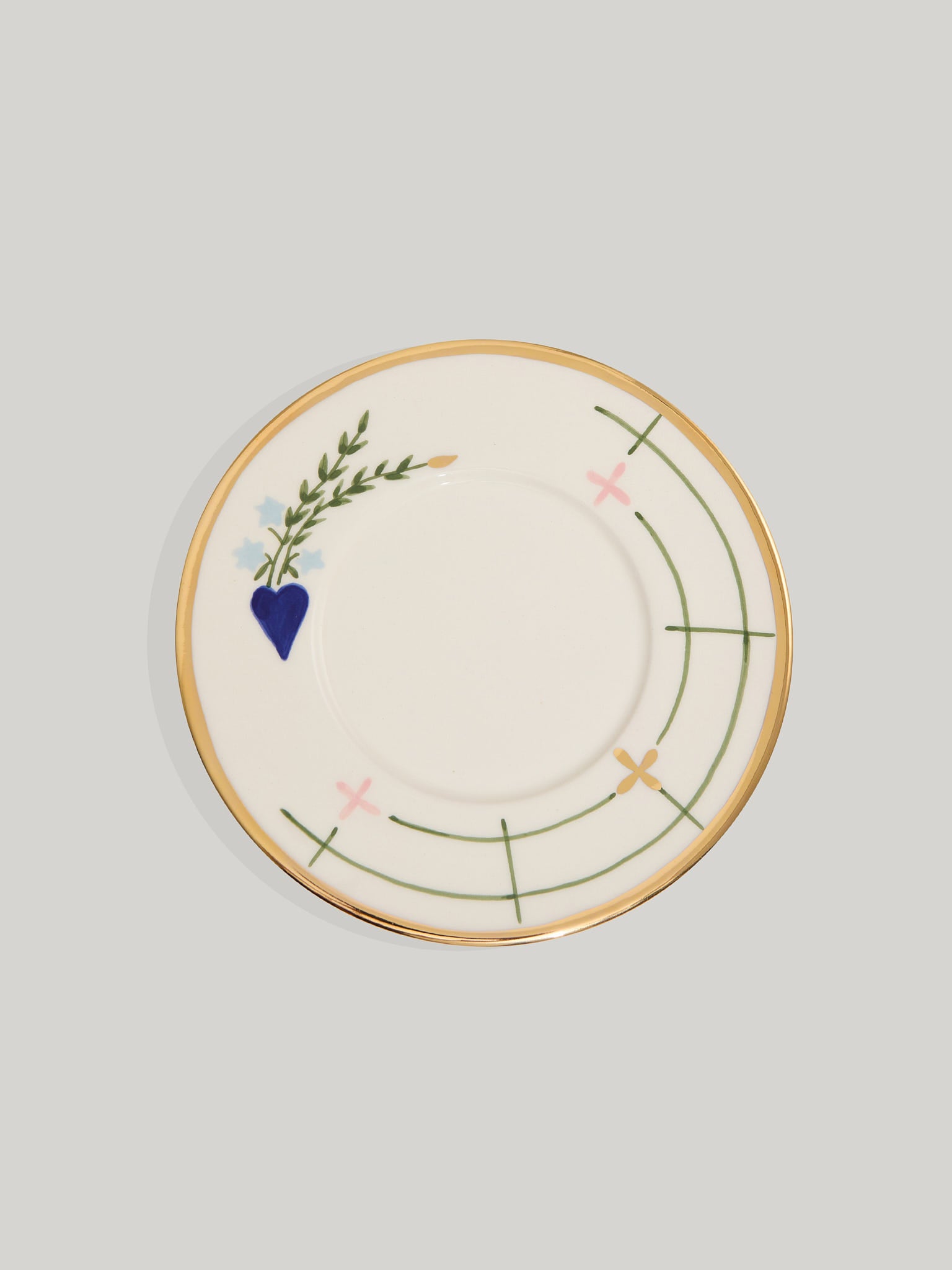 Naive šálek s podšálkem