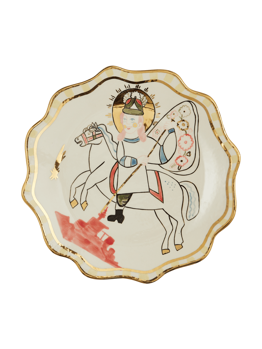 St. George plate