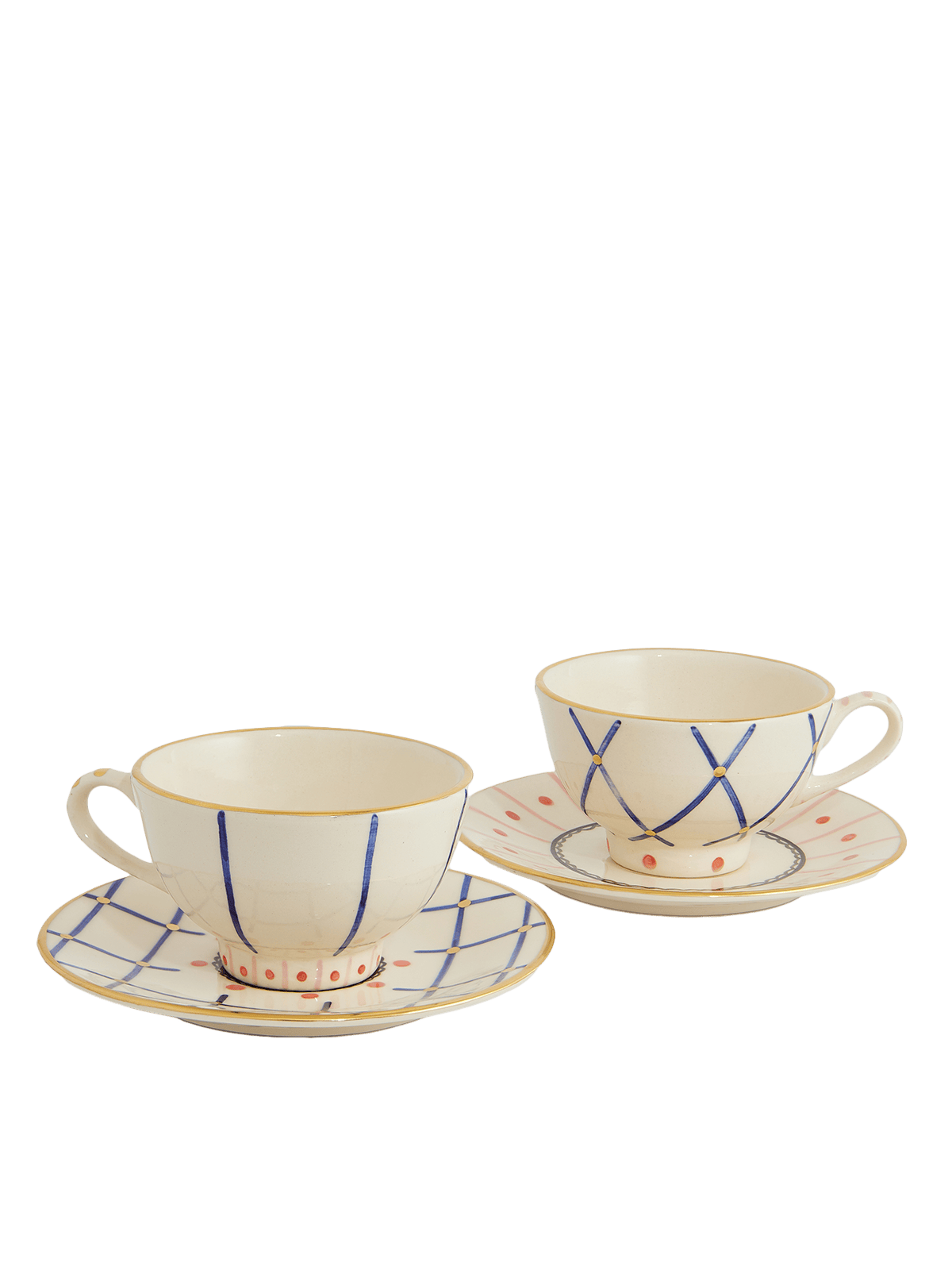 Šálek multicolour (set 2 ks)