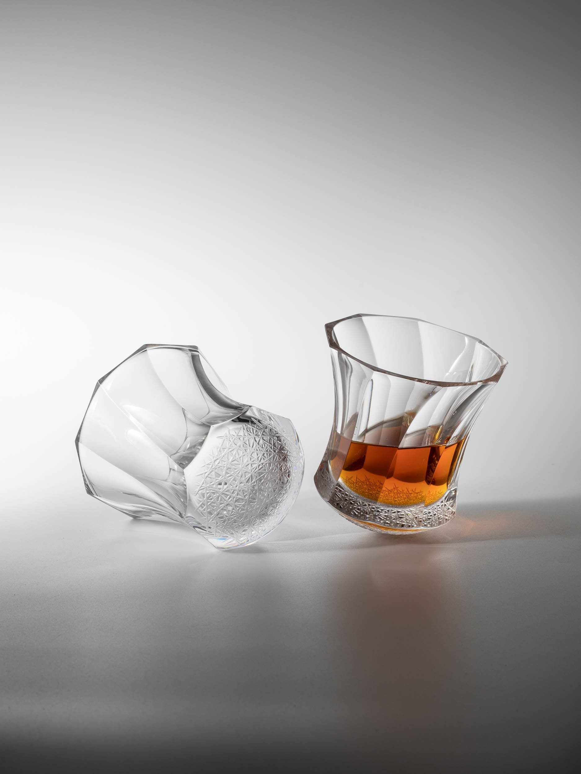 Tornado whiskey glass