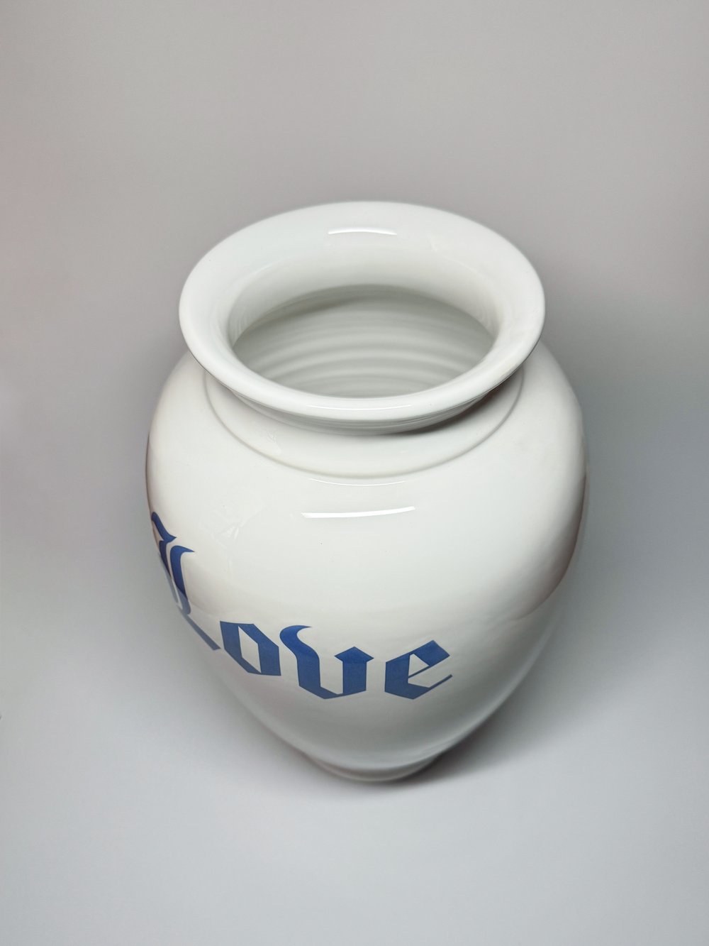 Fuck/Love vase