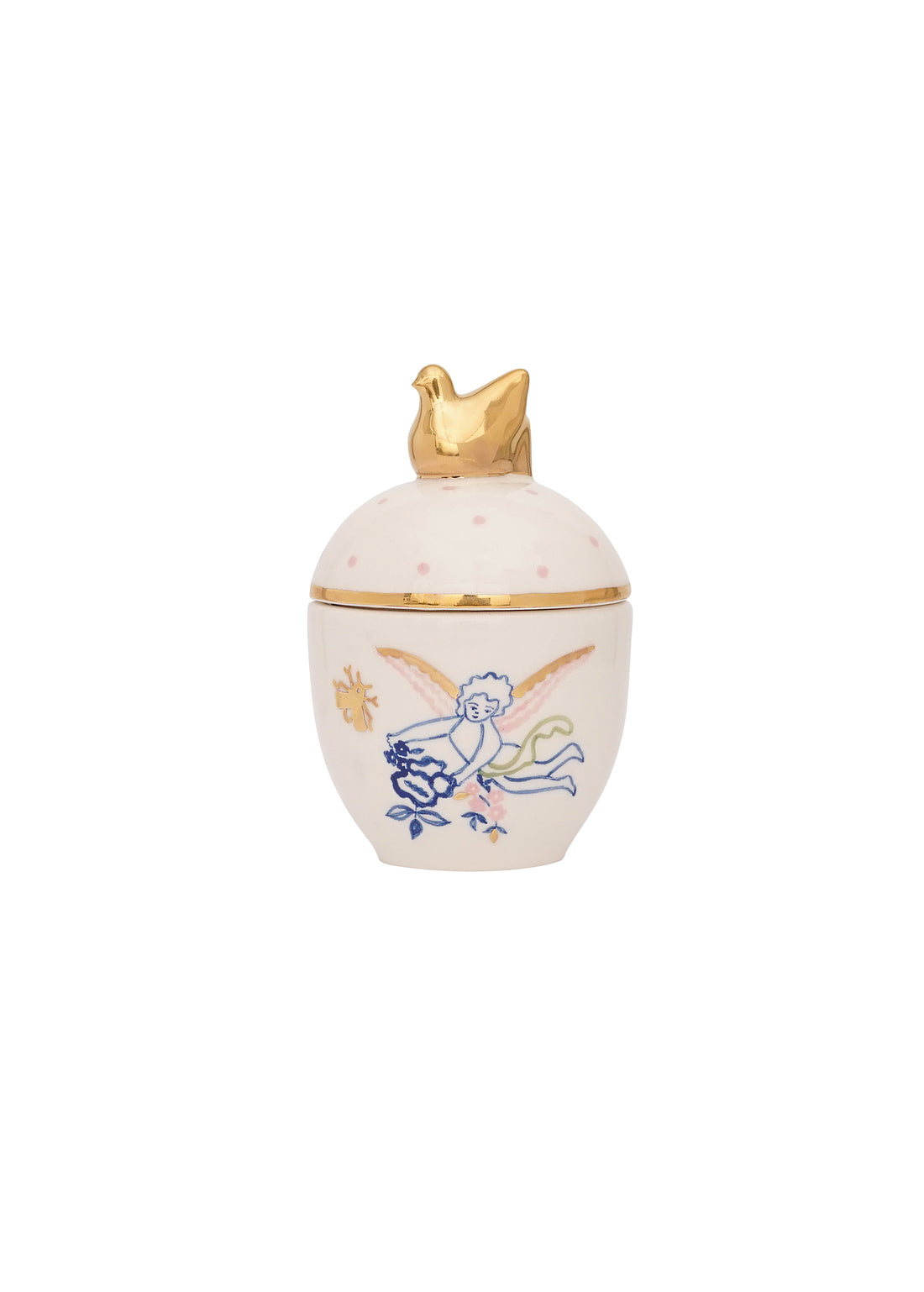 Angel Spring Sugar Bowl