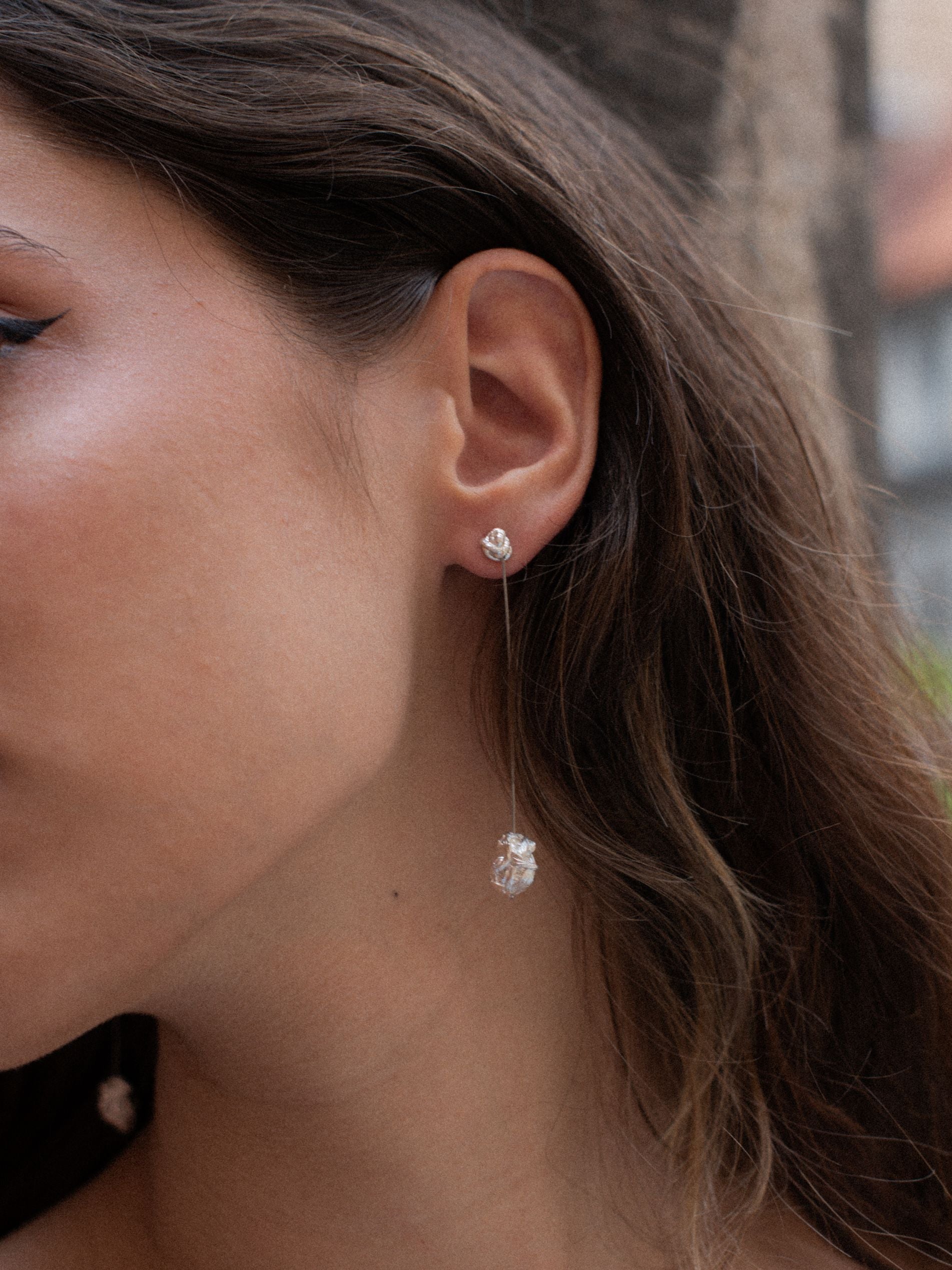 Knot earrings