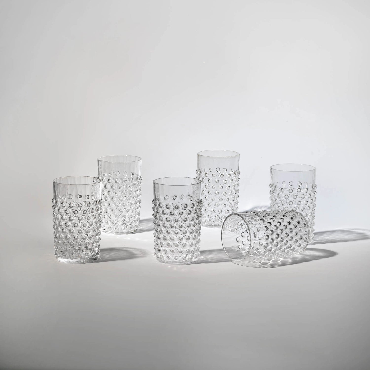Hobnail sklenice
