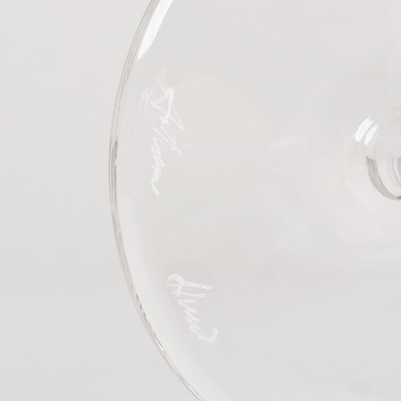 Ariel Pearl Snail glass