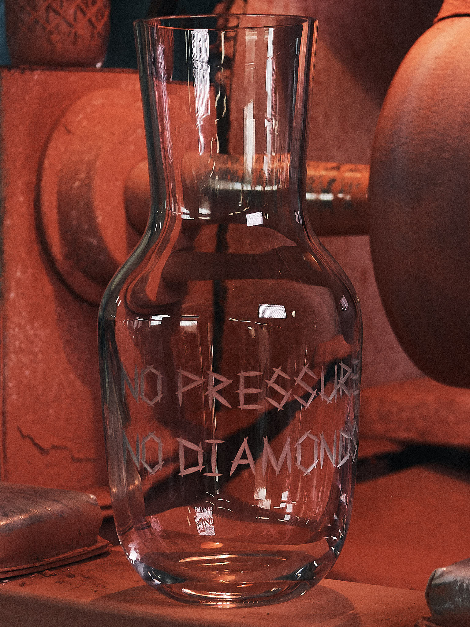 No Pressure No Diamonds karafa