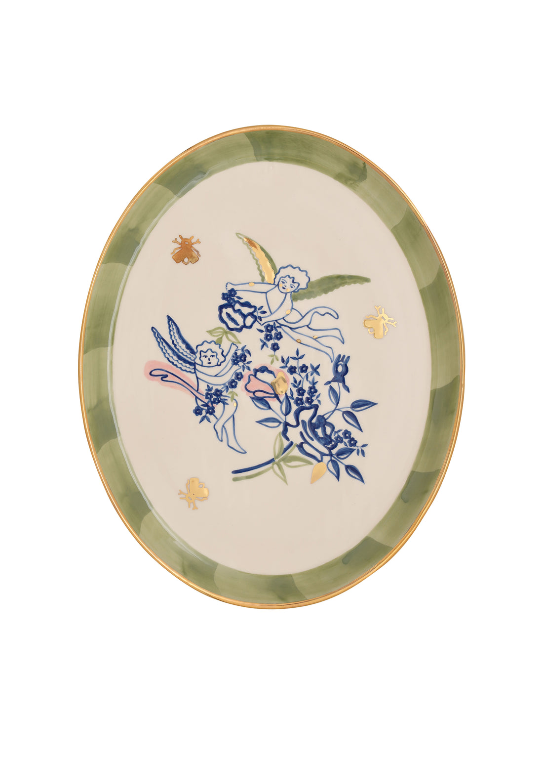 Grace Ornate oval plate