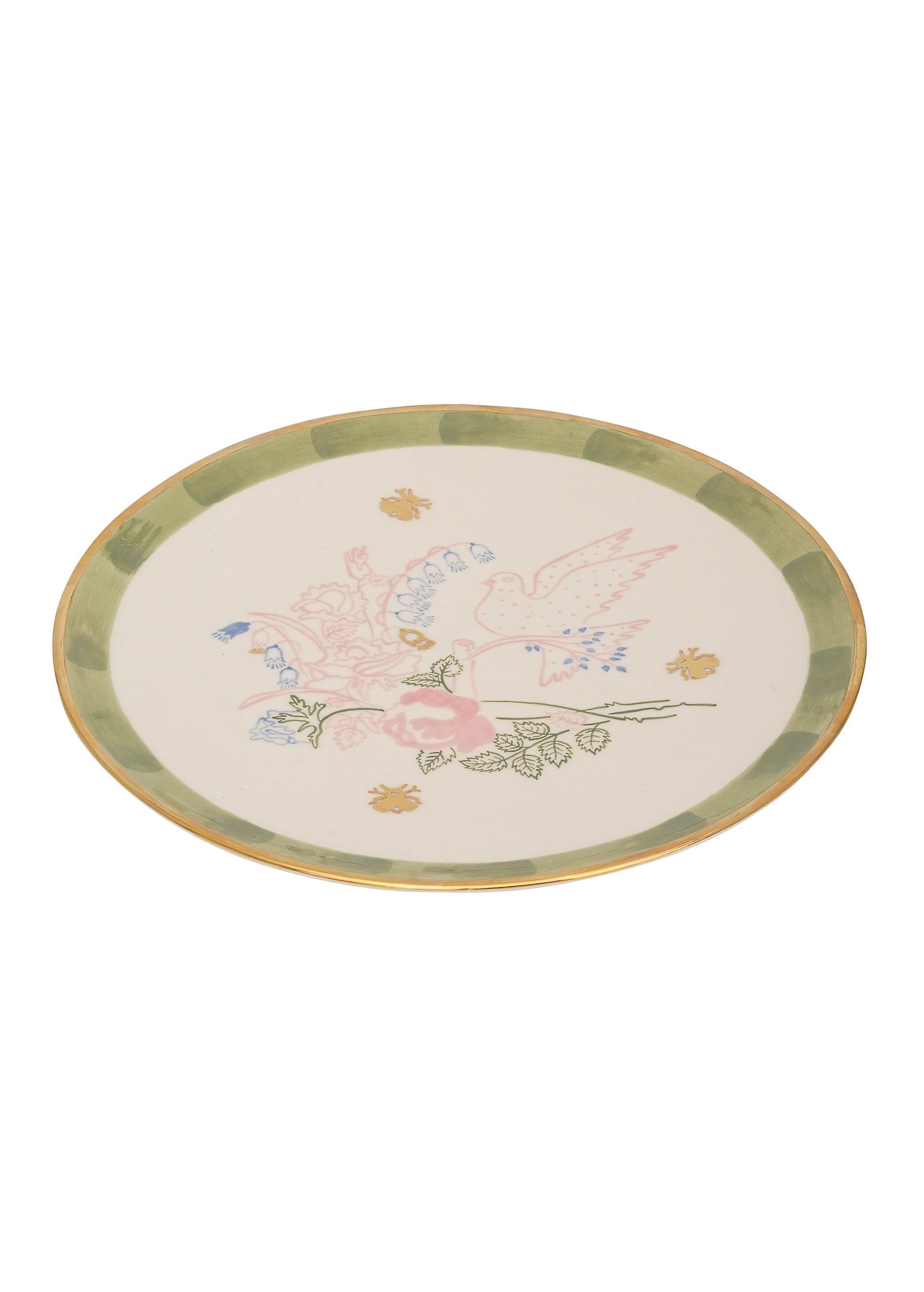 Dove round plate
