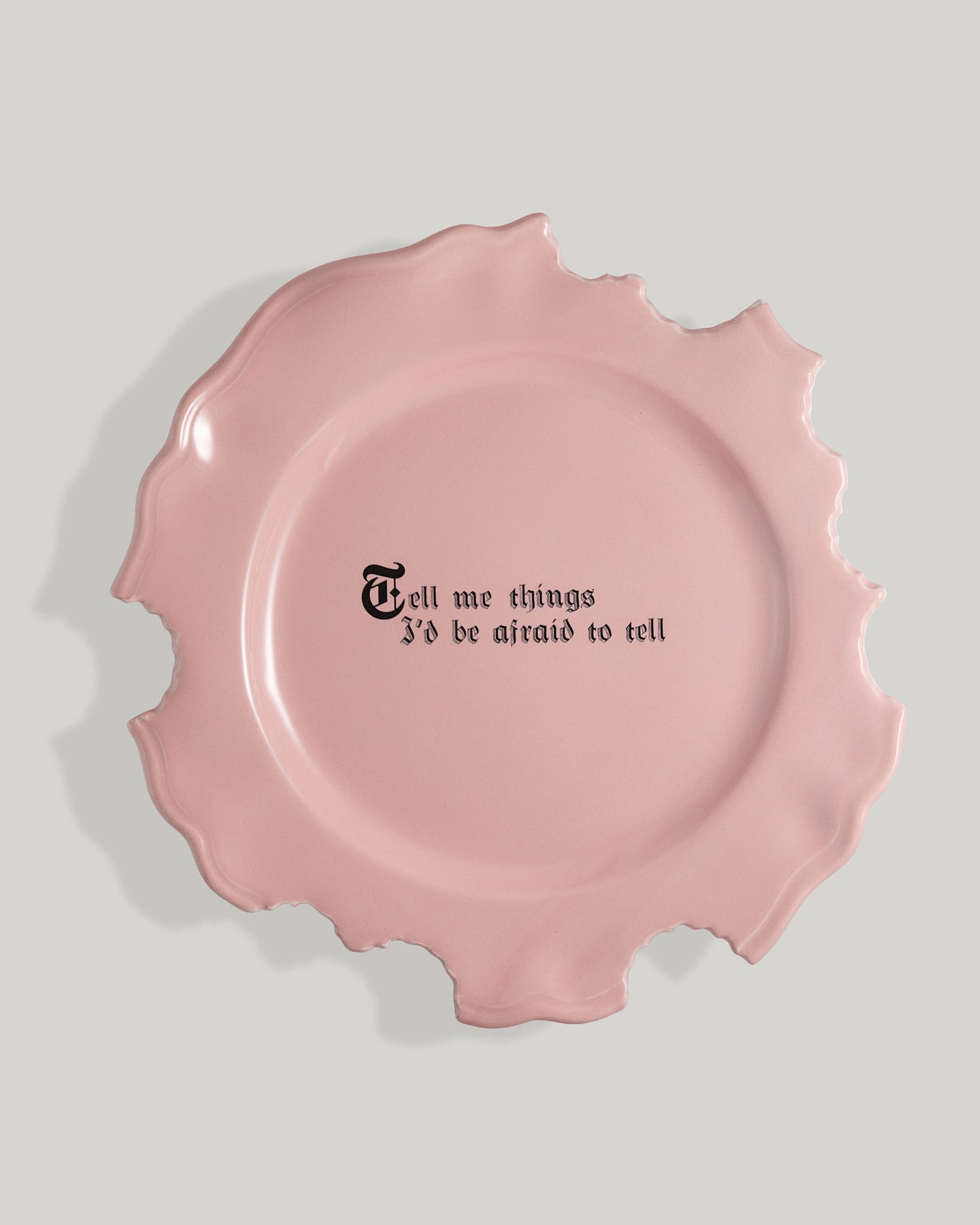 Wrong dinner plate