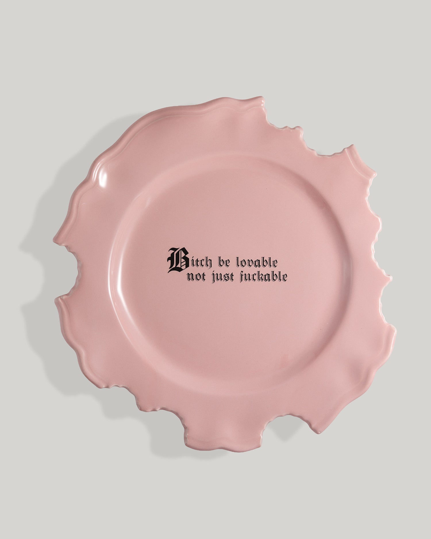 Wrong dinner plate