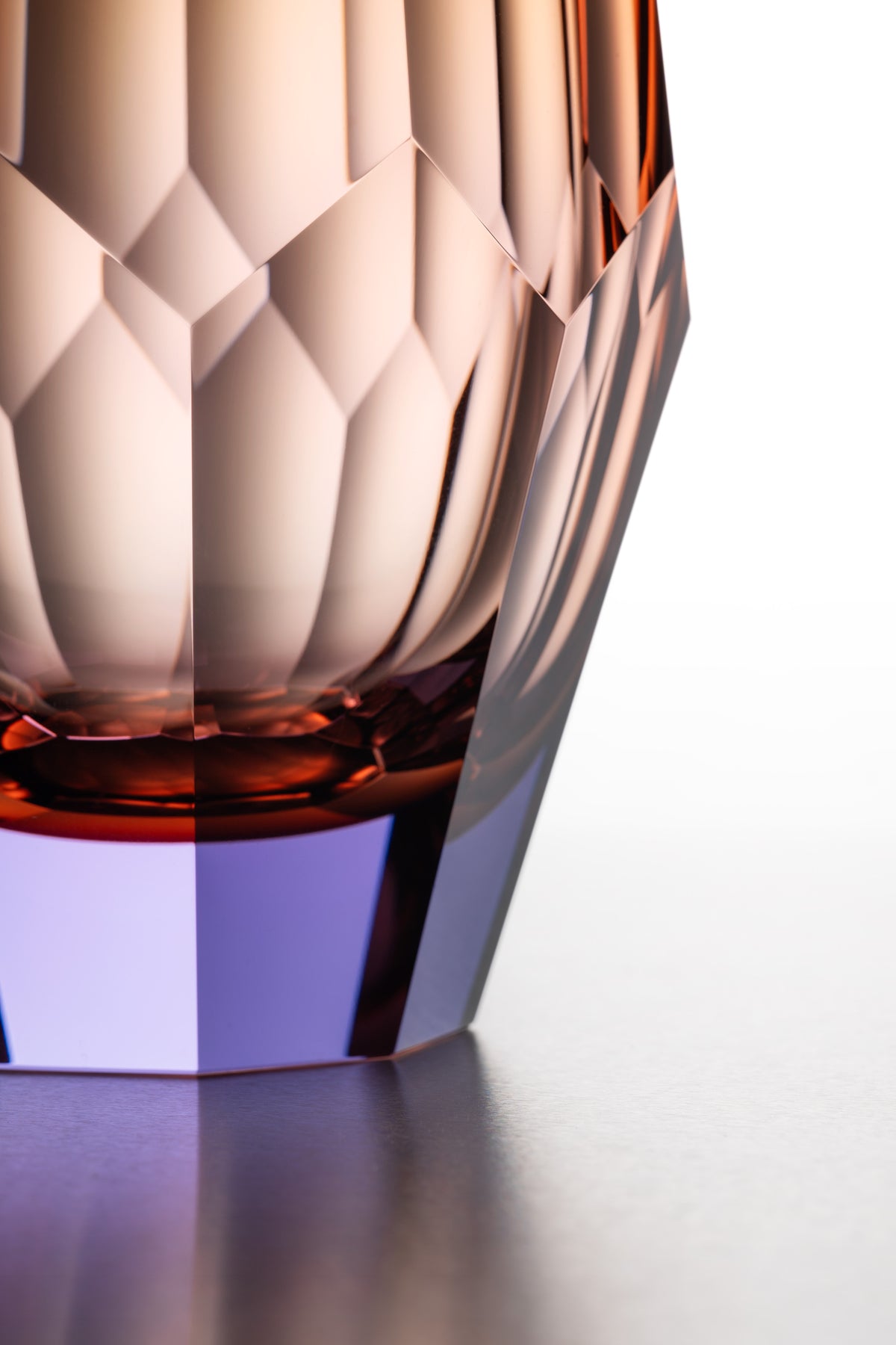 Cubism vase - Alexandrite aurora